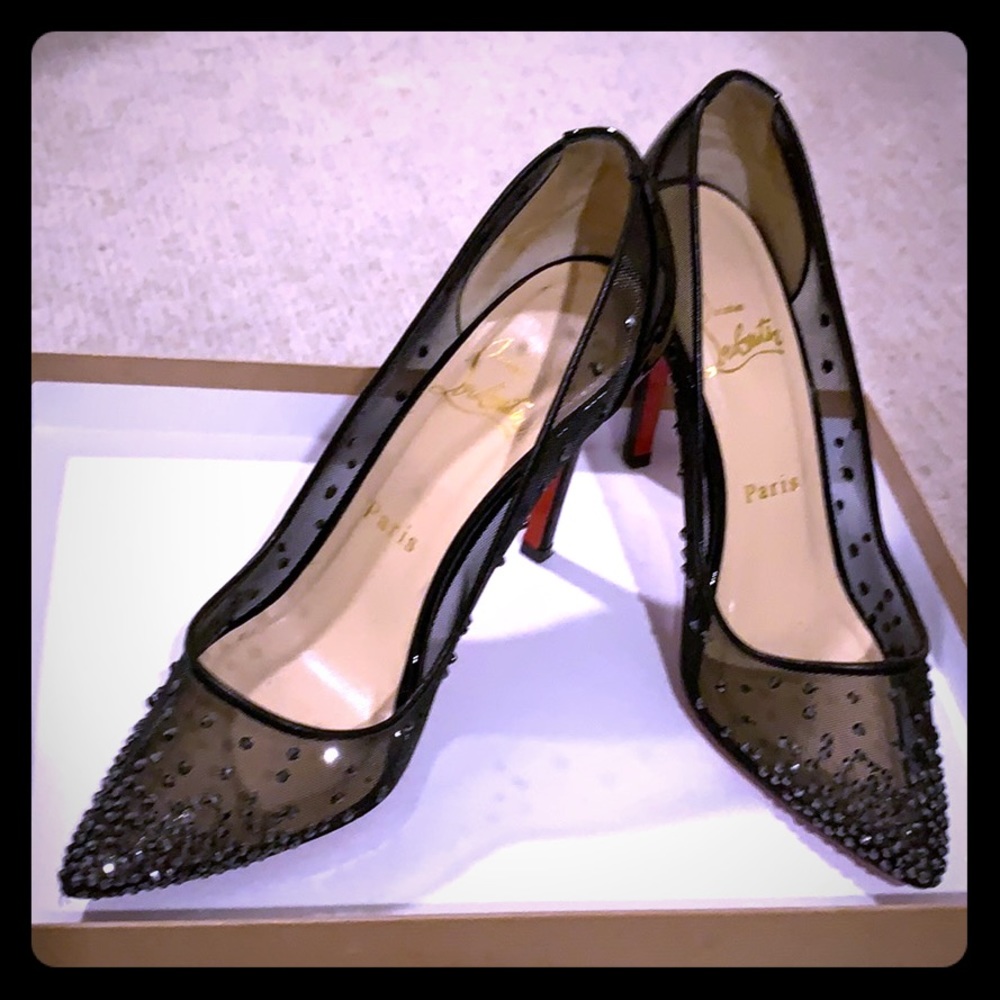 Christian Louboutin Body Strass 100mm - Picture 3 of 16